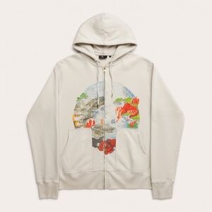 DKNY Jeans Light Gray Hoodie